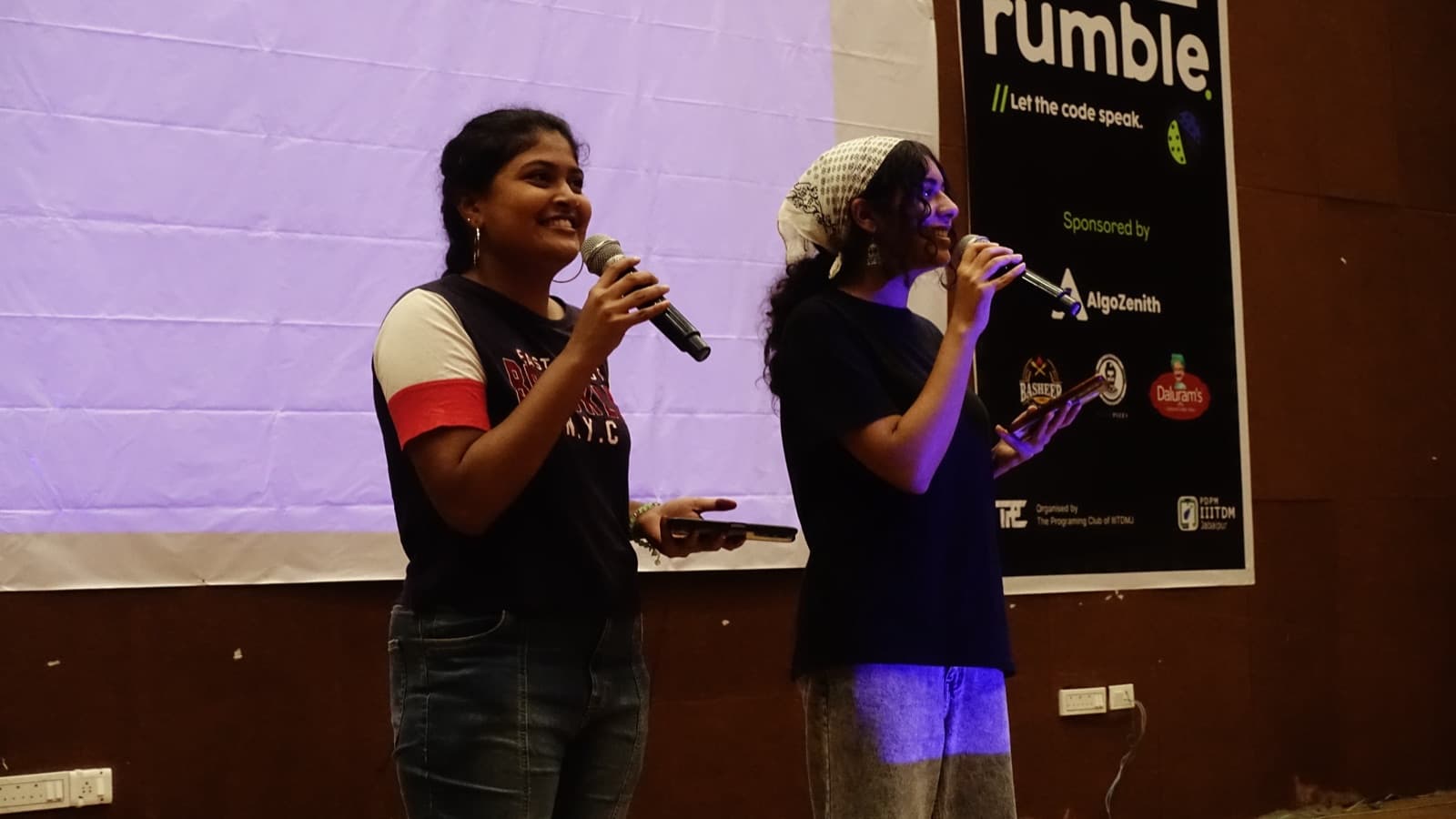 A moment from CodeRumble 3.0